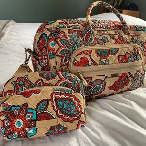 Vera Bradley Compact Weekender in Desert Floral